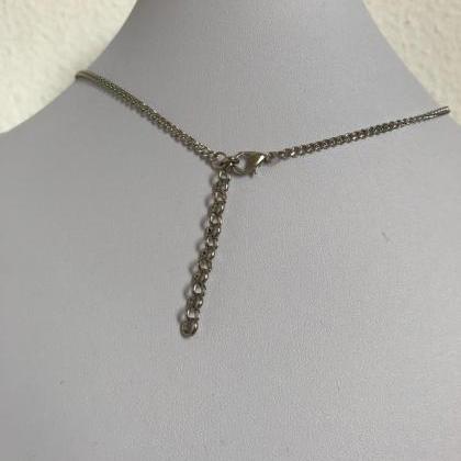 Star Necklace 340- Silver Star Necklace Bohemian..