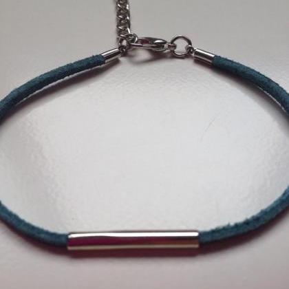 Kabbalah Bracelet 51- Friendship Leather Suede..