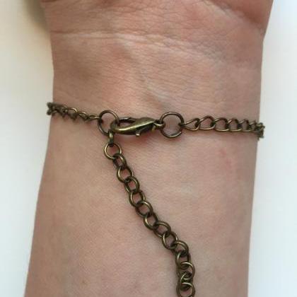 Ohm Bracelet 222- Friendship Bronze Ohm Cuff..