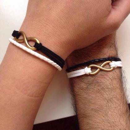 Couples Men Women Bracelets 147- Friendship Love..