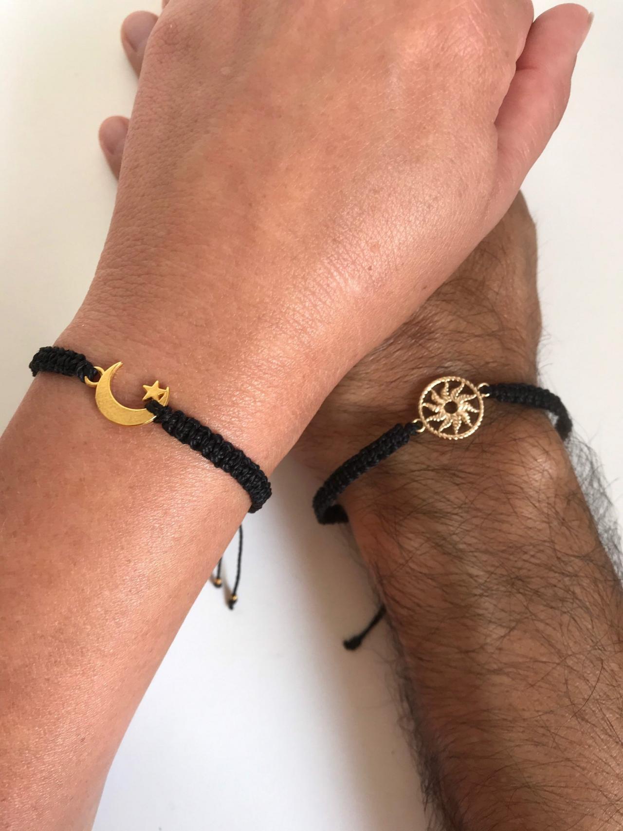 Mens moon bracelet discount