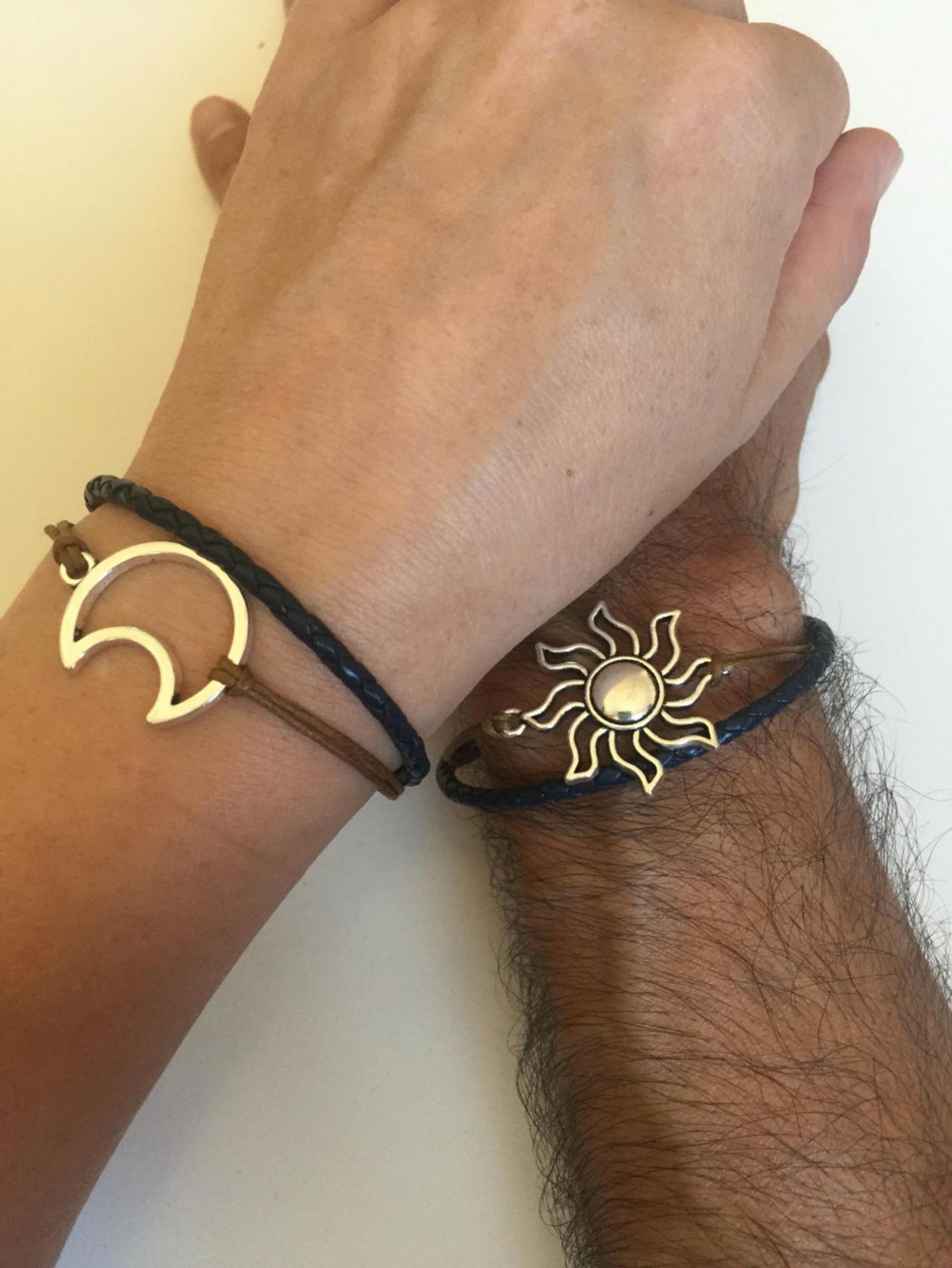 Mens moon bracelet discount
